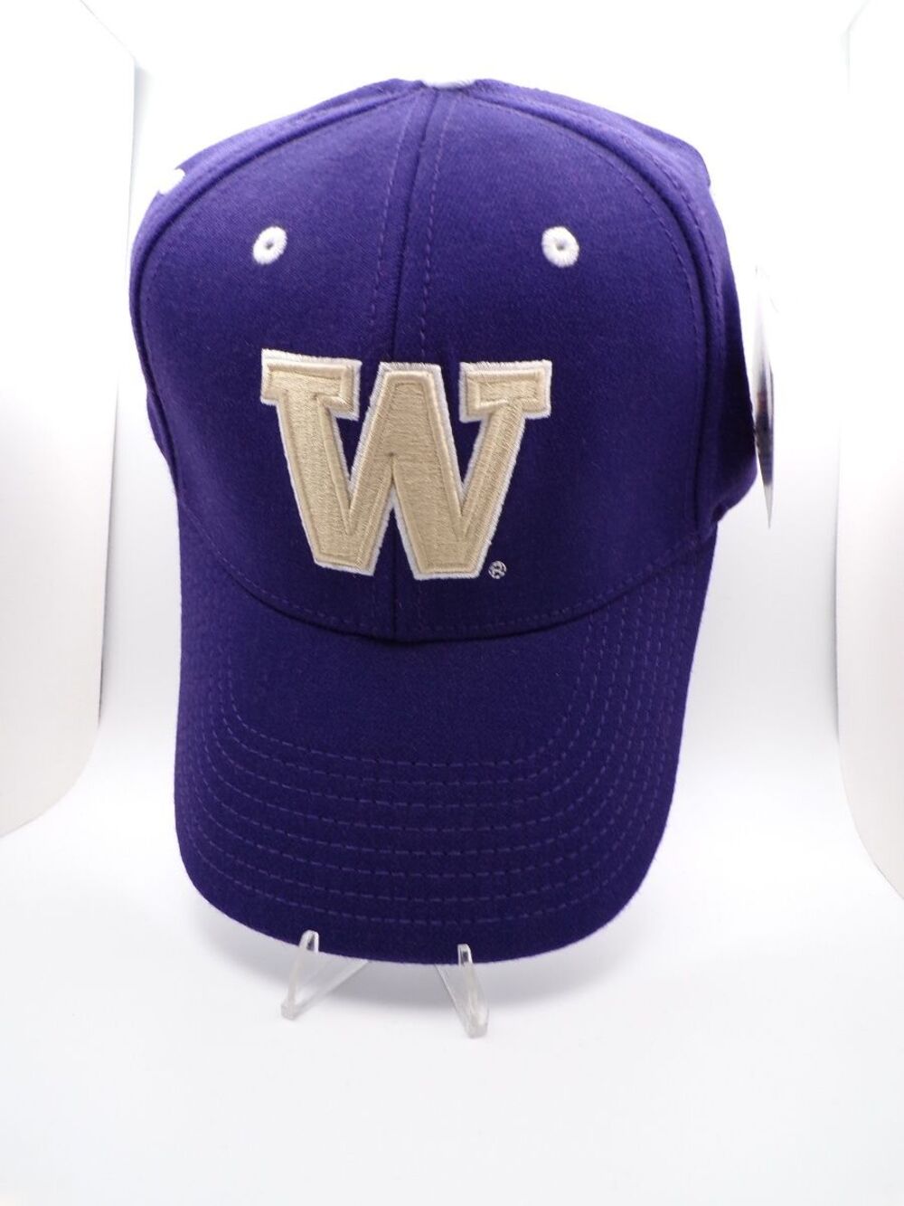Washington Huskies Collegiate Purple Men Baseball Cap W Logo Hat